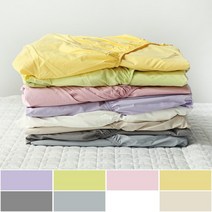 [파코홈]콤팩트 고밀도순면60수 홑겹매트리스SS/Q/K_8color