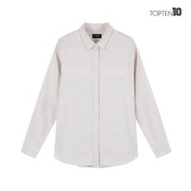 탑텐 여성 옥스포드 루즈핏 셔츠 MSA3WC2901