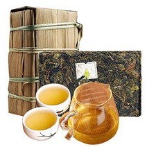 Mengku Ba Nuo Dazhai Ancient Tree Yellow Leaf Huang Pian Puer 500g Raw 20１7 Sheng Puerh, 1