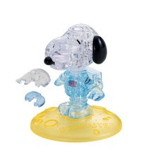 퍼즐피플 3D 크리스탈 입체퍼즐모형 시리즈, 캐릭터, 3D크리스탈 스누피 우주비행사, 3D크리스탈 스누피 우주비행사, 35p