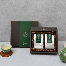 장흥다원 노을산차 야생우전녹차 선물세트 40g, 1ml