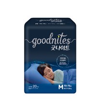 하기스 굿나이트 중형 남아 1팩 야뇨증 주니어 기저귀 어린이밤기저귀, 20개