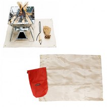 톡톡마켓 방화 매트 우드스토브 불판 석쇠 난로 캠핑장 글램핑