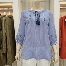 프렐린 에스닉자수블라우스