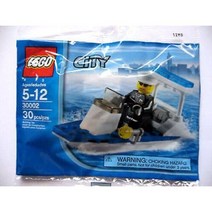 레고 30002 시티 경찰 보트 폴리백 정품
