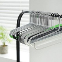 아트박스/홈앤하우스 멀티코팅 바지걸이 40p, 크림화이트