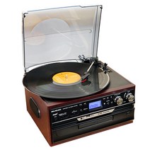 사운드룩 CD/LP 라디오 턴테이블 SLT-3080