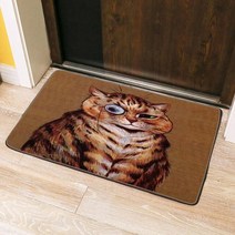 펫드라이룸 반려동물 반려견 드라이기 동물 고양이 그림 바닥 매트 미적 예술 디자인 침실 침대 앞의 건조 발 카펫 러그 직사각형 애완, [01] 100x160cm, [25] 25