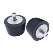 문콕 범퍼 가드 지프 랭글러 YJ JK 1987 교체용 블랙 고무 쿠션 후드 2 개