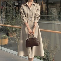 치로레이디 / 트렌치원피스 바바리원피스 롱원피스