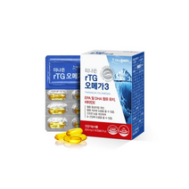 더나은 rTG 알래스카 오메가3 600mg x 3통 (3개월분)