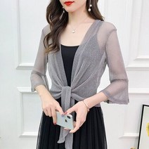6칼라 반짝이 가디건 MA8055 여성가디건 중년가디건