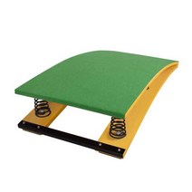 설백상점 체조 구름판 육상 연습용 도움 태권도 무술 멀리뛰기, 스프링 보드 모델(4 스프링) 그린