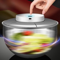 자동 야채 전동 오이지 원터치 음식 두부 수분제거, 02. (표준 플라스틱)라지 사이즈 6.0L-원터치 탈