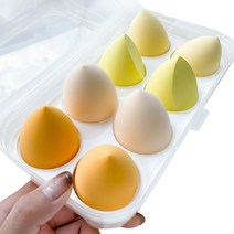 메이크업 스폰지 드라이 및 습식 사용 성형 퍼프 스폰지 애플리케이터 MAQUIAGEM 뷰티 도구, 4
