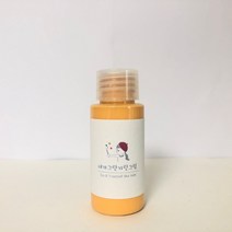 소량페인트 벽지 가구 소품 셀프 리폼 아이방 유치원 마카롱컬러 30-250ml, 주황, 100ml