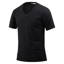 다꾸앙 남성용 반팔 초이스 브이넥 티셔츠 A06M15_tc0376