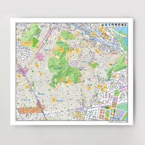 [지번]서울시 강서구 화곡 지역 안내도 150cm x 132cm SE, 1.종이코팅