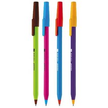 모나미 153 STICK VIVID 볼펜 흑색 0.7mm, 없음