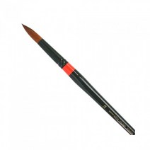 BABARA 수채화붓 300R (합성모) 낱자루 2호, 없음