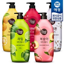 샤워메이트 파머스 내추럴 바디워시 1.2kg x3개, 클린코튼 x3개