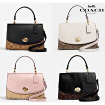 코치 틸리 탑 핸들 세철 76620 시그니처 Tilly Top Handle