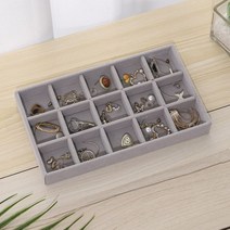 피규어진열장 진열대 쇼케이스 벨벳 보석 보관 트레이 디스플레이 홀더 스탠드 팔찌 목걸이 반지 상자 서랍 정리함, [04] 04