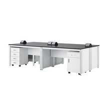 콘센트형 중앙실험대 테이블 추천 구매 LCA-2124 LCA-2130 LCA-2136 LCA-2142 실험실 가구 테이블 의자, LCA-2148