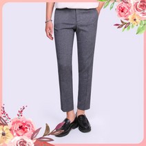 [성년의날]남성 여름 캐주얼 노턱 정장 슬랙스 바지 LO-SLS-C52-그레이