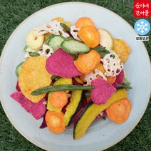 (순이네 건어물) 자연그대로 야채믹스칩 200g / 동결건조 / 채소칩 / 건조 믹스칩 / 야채칩 / 중부시장 / 주전부리, 1개