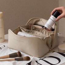[앙상블] 대용량 코스메틱 백 가방 파우치 여행 화장품 캐리어 이너 보조