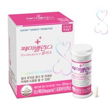 페미밸런스 플러스 여성유산균 임산부 유산균 영양제 30캡슐 1박스 프로바이오틱스, 페미밸런스 플러스 1박스, 1개