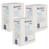 아비노 테라피 유아 밤 민감성 피부 오트밀 수딩 입욕제 106g 3박스 15개입 Aveeno Baby Eczema Therapy, 3박스 (15팩)