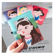 아이 학생 여행 티켓 여권 지갑 케이스 휴가 부모님 휴대편리 선물용 분실방지