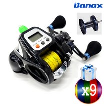 바낙스 카이젠150B 소형전동릴 라인무료제공 갑오징어 한치 쭈꾸미 문어 참돔 우럭 광어, 1.0호