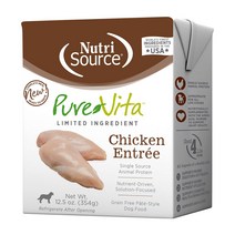 퓨어비타 치킨 앙트레 파테 독 푸드 테트라팩 354g
