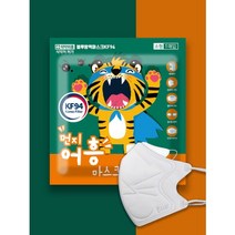 KF94 블루본 어흥마스크 소형 (10매) 개별포장 화이트 셀온테라피, 10매, 1개
