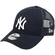 뉴엘라 메쉬 캡 남성 여성 9forty trucker 9forty adjustable new era 캡 모자 mlb 메이저 리그 봄 여름 병행 ​​수입품, 양키스, 무료 크기