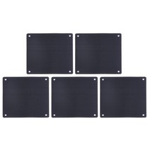 컴퓨터 냉각기 팬 팬 팬 프레임 먼지 메시 12/14/9/8/7cm 용 5pcs 먼지 필터, 12x12cm