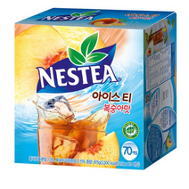 네슬레 네스티 복숭아맛 아이스티 스틱, 5개, 70개입