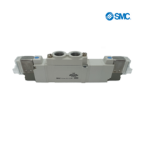 SMC 5포트 더블(복동) 솔레노이드밸브 SY7220-4LZ-02 SY7220-5LZ-02, SY7220-5LZ-02 DC24V