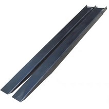 지게차발 보조발 지게차다리 부품 현장 다리 연장, 3-3.5톤 내경 135mmx55mm 2m, 1개