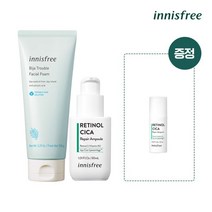 [이니스프리] 레티놀 시카 흔적 앰플 30mL + 비자 트러블 훼이셜 폼 150g + 레티, 상세 설명 참조