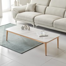 [퍼니츠] 오르 1400 포세린 세라믹 거실 좌탁&소파 테이블 2colors, 오르 1400 소파T_세라믹화이트