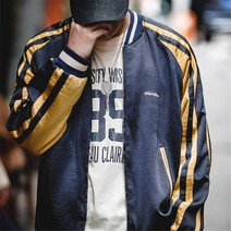 남자 자켓 타이거 자수 양면 옷차다 요코스카 코트 TW2007184