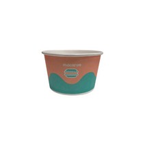250호 아이스크림컵 종이컵 종이용기(인쇄) 50개