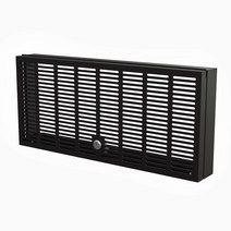 StarTech.com 5U 서버 랙 환기 패널 보안 대응 방열 환기 패널 열쇠로 패널 개폐 EIA 규격 19 인치 랙 대응 RKSECLK5U 블랙 8.7 x 3 x 20