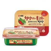 샘표 청양고추와 홍고추로 고기맛 살리는 쌈장, 170g, 4개