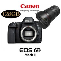 캐논 EOS 6D Mark Il BODY + 렌즈구성 풀패키지 PACKAGE, EF16-35 F2.8L III USM+128GB+필름