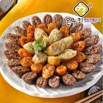 가공식품(브랜드없음) [백암전통순대]모듬3색 순대(420g) x 3팩(총 1.26kg), 단품없음